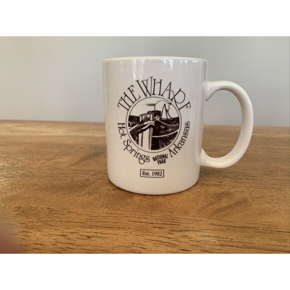 Other - The Wharf Hot‎ Springs National Park Arkansas Coffee Mug Cup Tea ~ New! Vintage